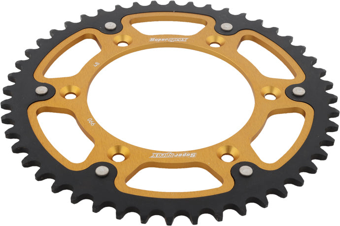 Rear Stealth Sprocket Alu/Stl 48t 520 Gld Hus/Husq/Ktm