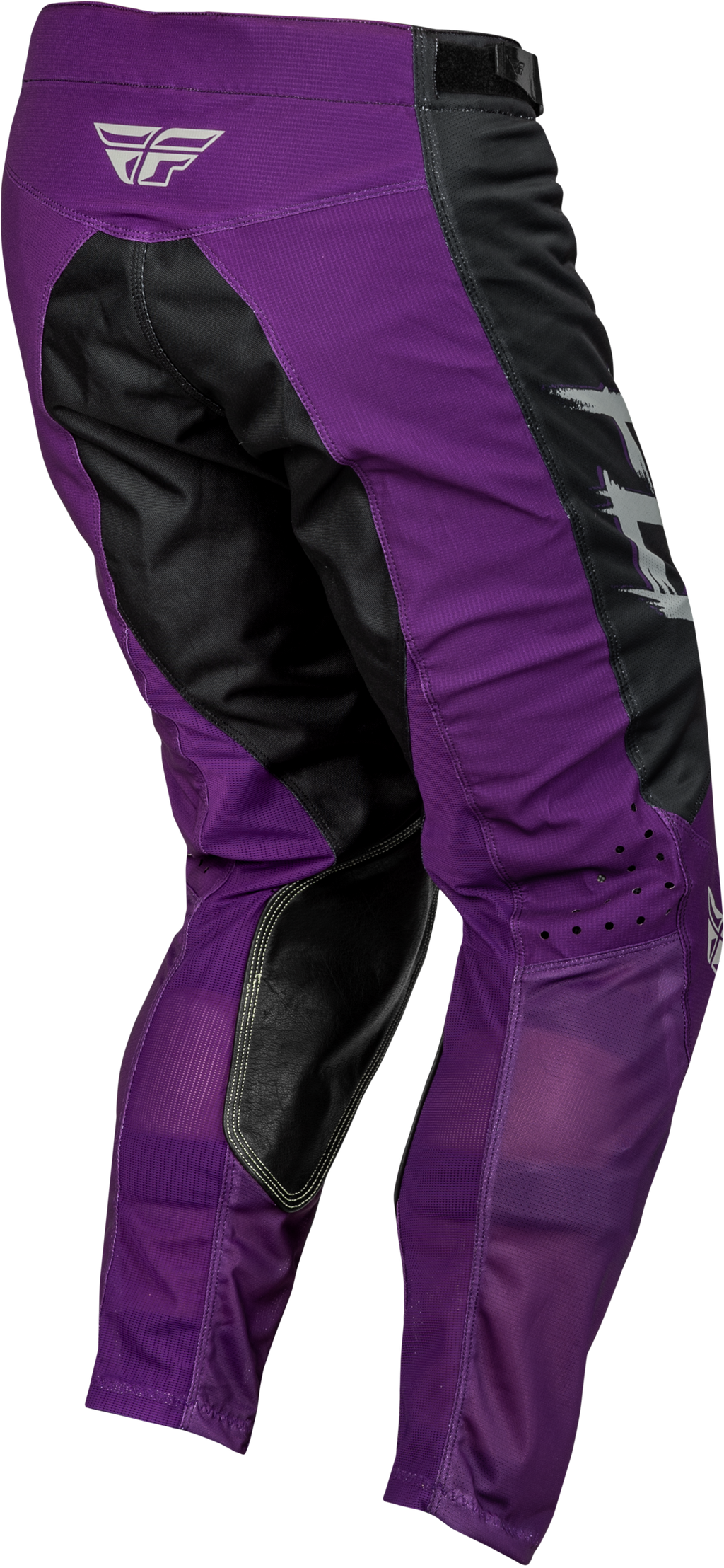 Kinetic Mesh Rave Pants Black/Purple/Silver Sz 40