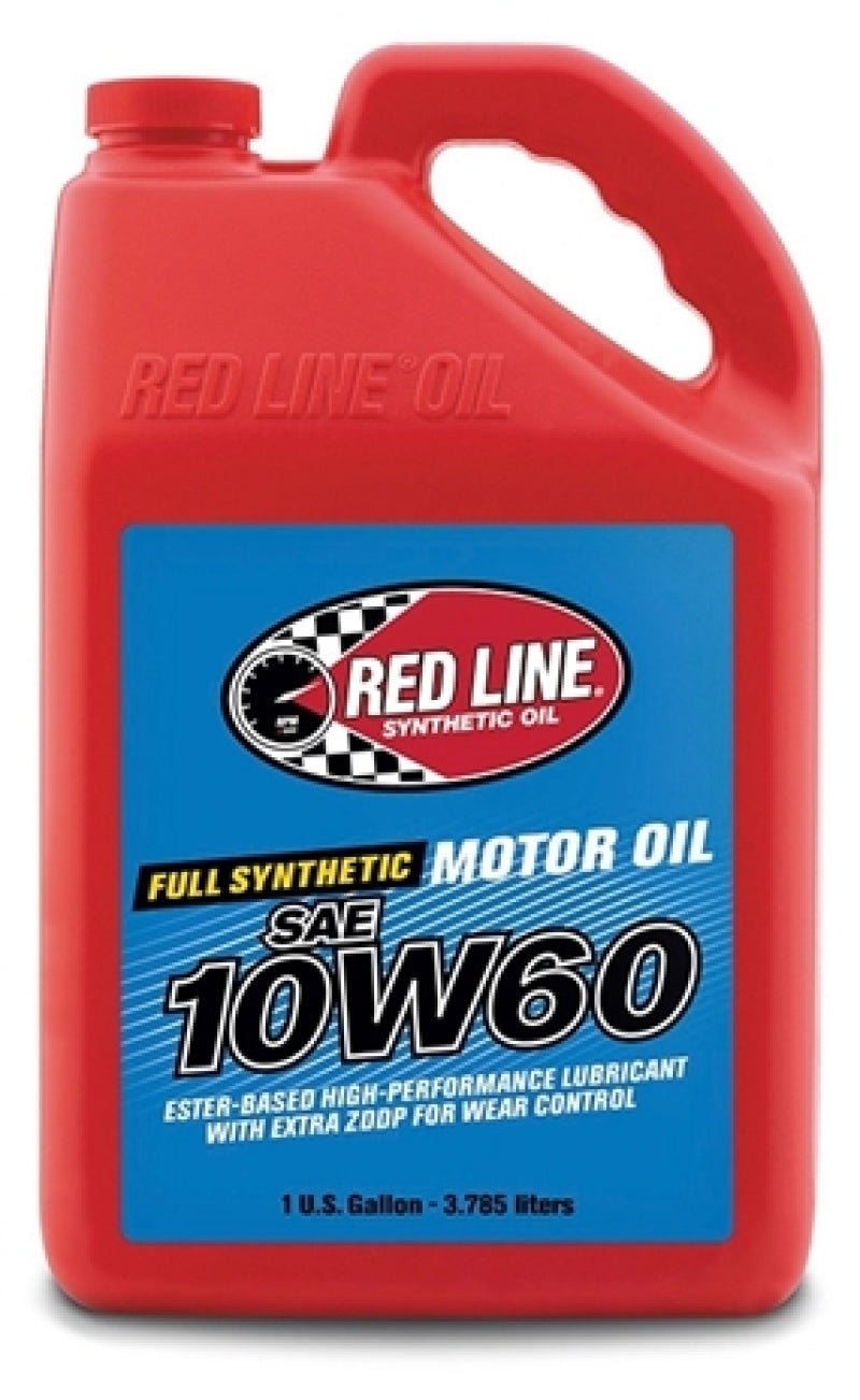 Red Line 10W60 Motor Oil - 1 Gallon - Case of 4