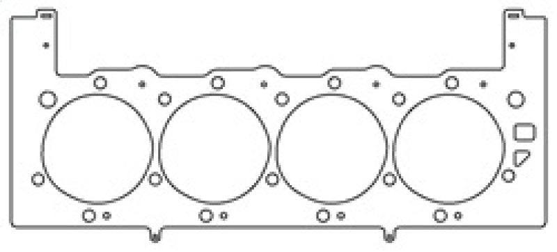 Cometic GM/Mercury 8.1L 496ci 4.280in .060 inch MLS Headgasket - LH