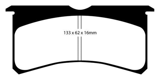 EBC Brakes Yellowstuff Performance Brake Pads