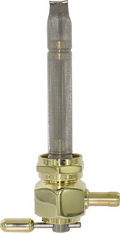 Power Flo Petcock 22mm Res Pol Brass `75 Up