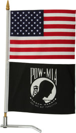 Flag / Mount Usa/Pow Mia Trunk Tab Mount