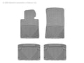 WeatherTech 77-88 Porsche 924 Front and Rear Rubber Mats - Grey