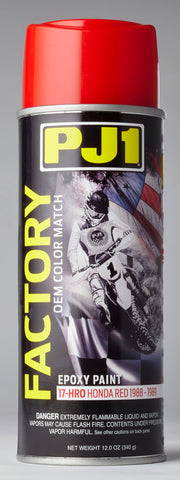 Epoxy Paint Honda Red Factory OEM Color Match