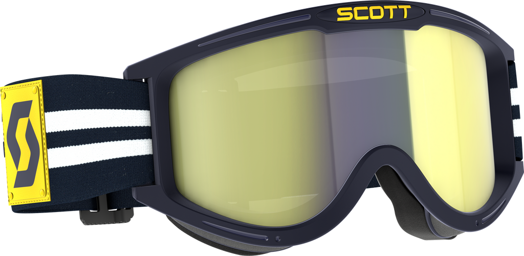 89x Era Goggle Blue/White Yellow Chrome