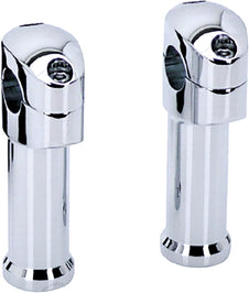 Chrome Riser Kit For 1.25" Dia W/ Separate Top Clamp