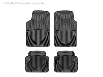 WeatherTech 98-05 Volvo C70 Front and Rear Rubber Mats - Black