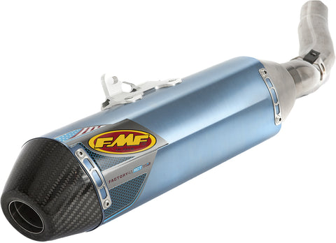 Factory 4.1 Anod Ti Slip  On Muffler/R.Car Cap Kx450f'12