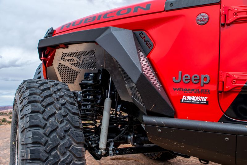 DV8 Offroad 2018+ Jeep Wrangler JL Front Inner Fenders - Raw