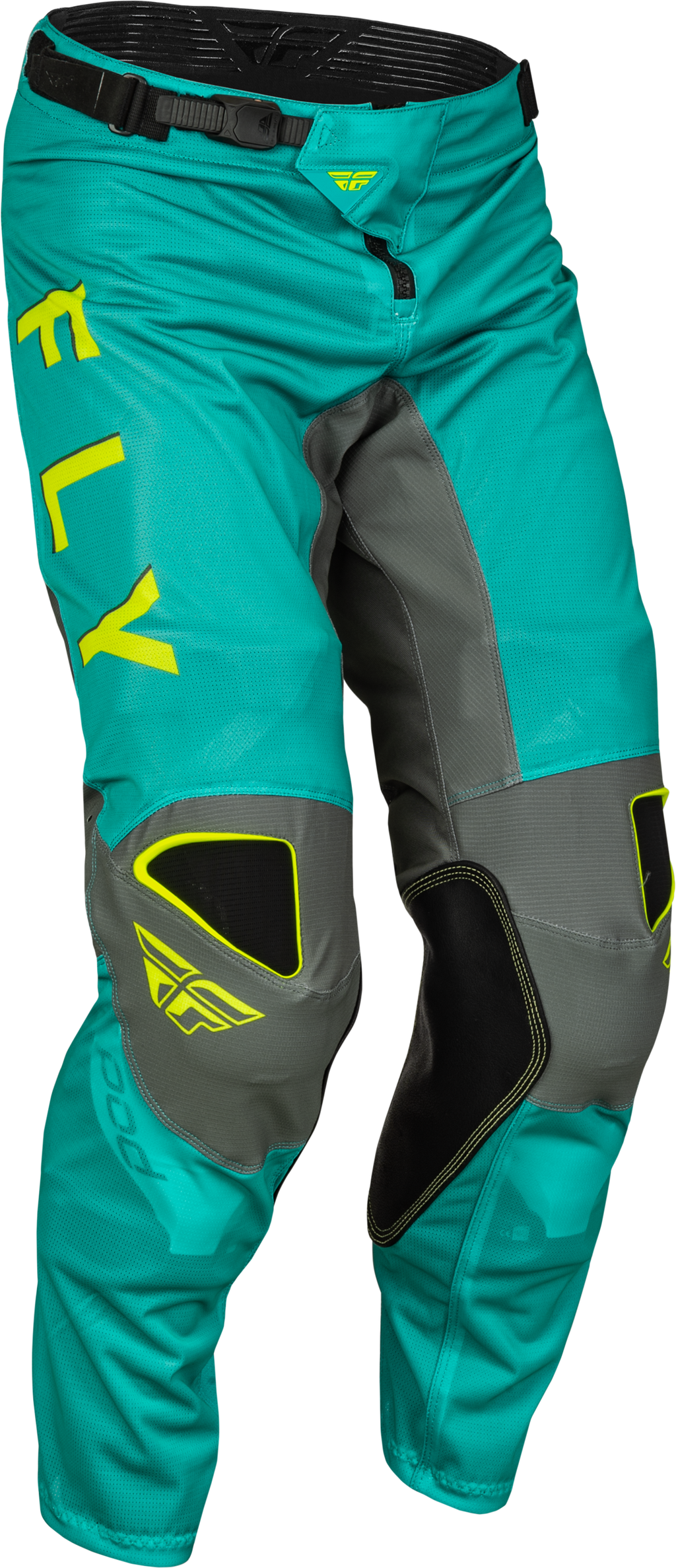 Kinetic Mesh Kore Pants Hi Vis/Teal/Grey Sz 28