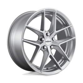 Rotiform R133 FLG Wheel 18x8.5 5x112 45 Offset - Gloss Silver
