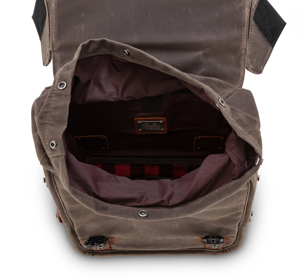 Throwover Saddlebag Dark Oak