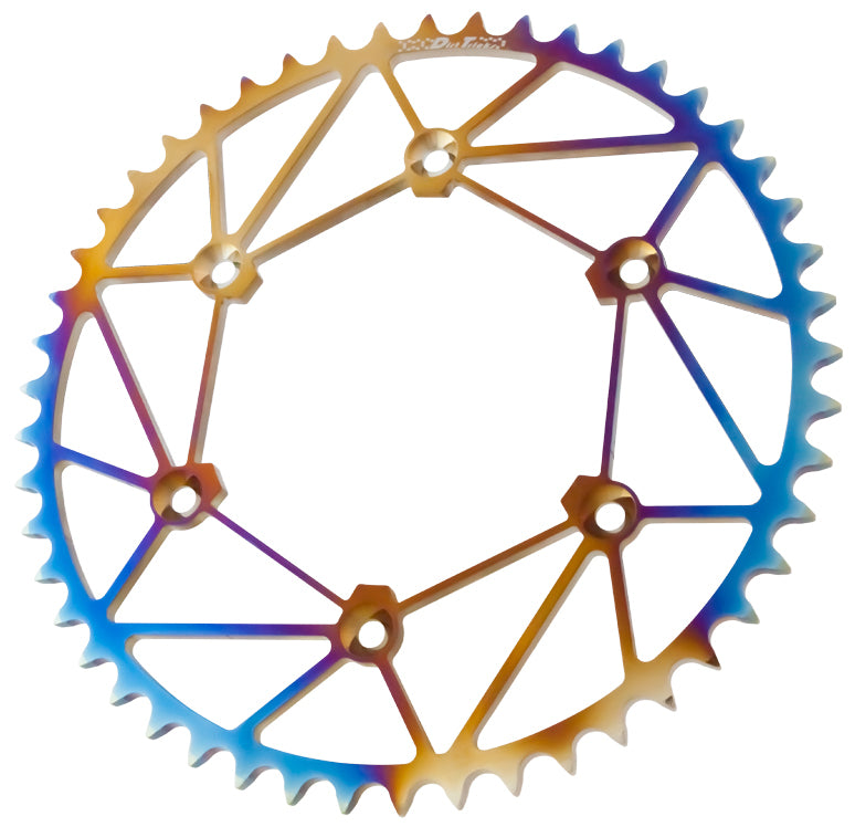 Rear Sprocket Chromoly Stl/Zir 50t 520 Chromatic Hon