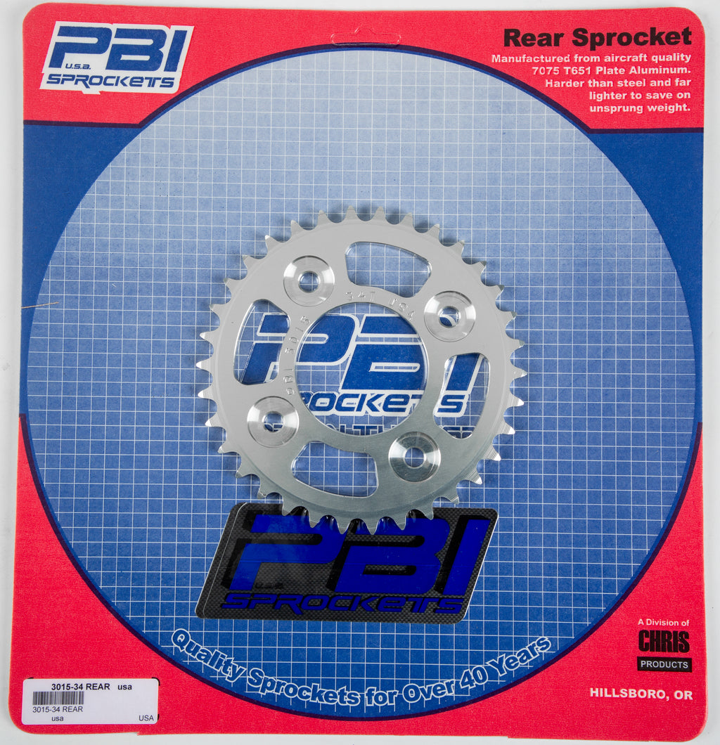 Rear Sprocket Aluminum 34t 420 Hon