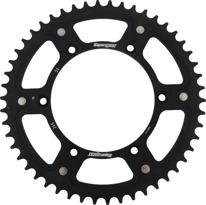 Rear Stealth Sprocket Alu/Stl 50t 520 Blk Yam