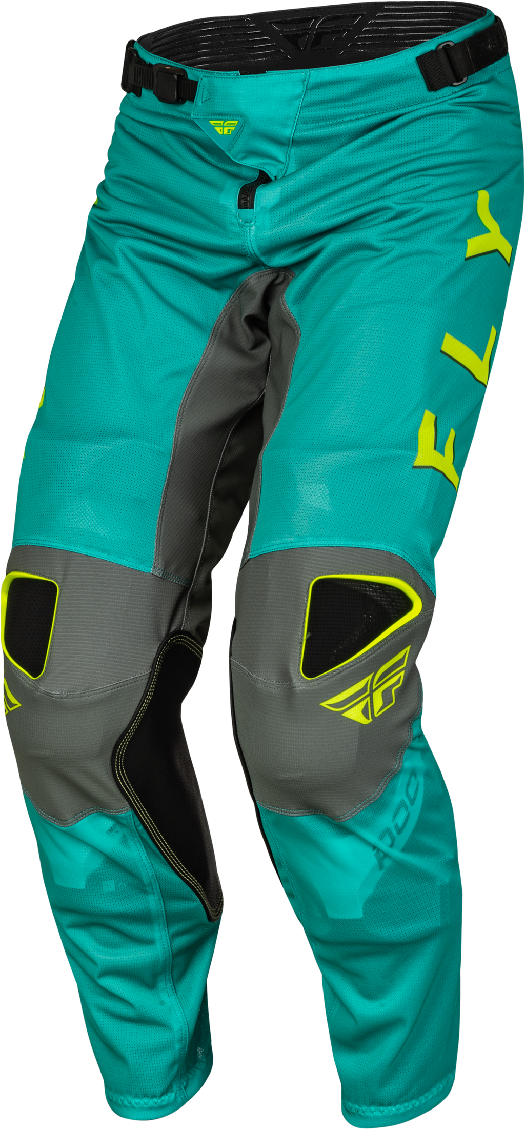 Kinetic Mesh Kore Pants Hi Vis/Teal/Grey Sz 40