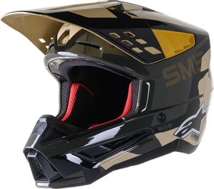 S M5 Rover Helmet Sand/Tangerine/Camo Lg