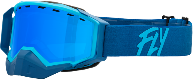 Zone Snow Goggle Blu/Light Blu W/ Sky Blue Mirror/Blue Lens