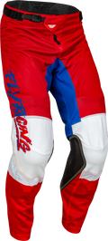 Youth Kinetic Mesh Khaos Pants Red/White/Blue Sz 22