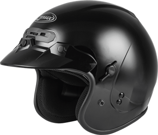 Gm 32 Open Face Helmet Black Xl