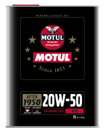 Motul 20W50 Classic Performance Oil - 10x2L - Case of 10