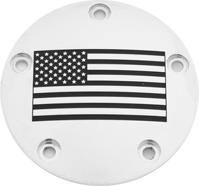 Tc Timer Cover American Flag Chrome