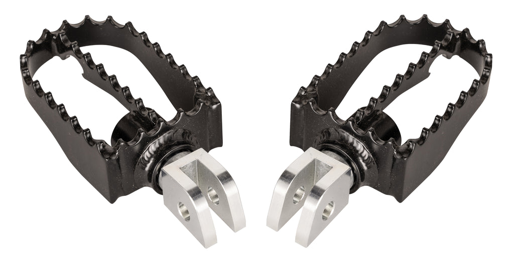 Mx Style M8 Rider Footpegs Black