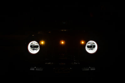 DV8 Offroad 2018+ Jeep JL Grill Amber Marker Lights