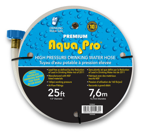 Aqua Pro W20863 Fresh Water Hose