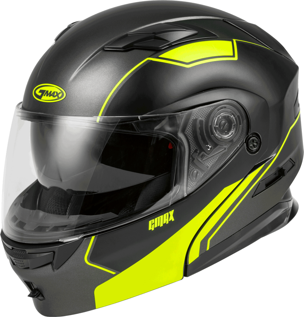 Md 01 Modular Exploit Helmet Matte Black/Hi Vis Md