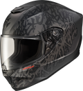 Exo R420 Full Face Helmet Grunge Phantom Sm