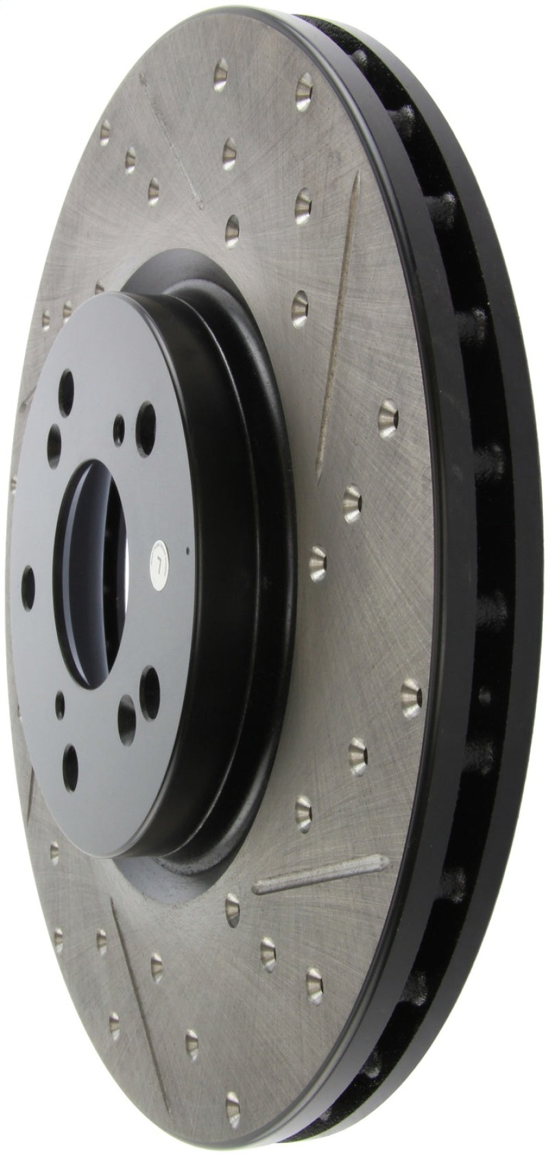 StopTech 04-08 Accura TL (Brembo Caliber) SportStop Slotted & Drilled Left Front Rotor