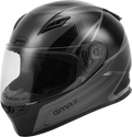 Ff 49 Full Face Deflect Helmet Black/Grey Xl