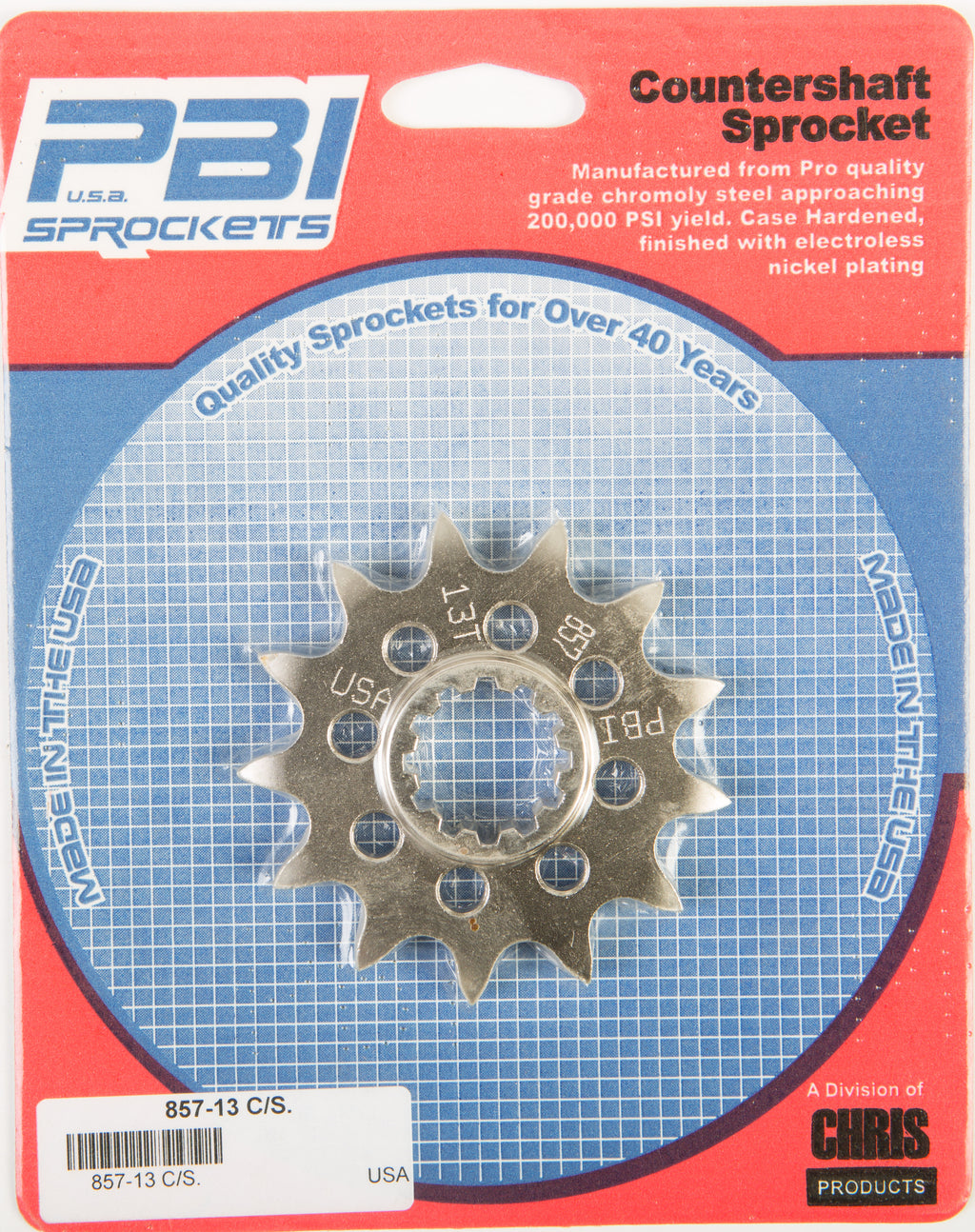 Front Cs Sprocket Steel 13t 520 Hus/Husq