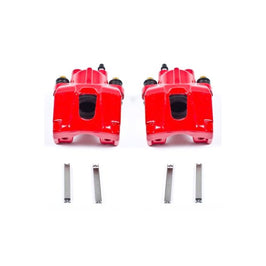 Power Stop 06-10 Jeep Commander Rear Red Calipers w/o Brackets - Pair