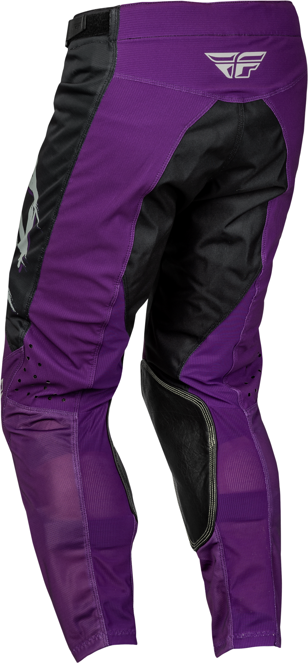 Kinetic Mesh Rave Pants Black/Purple/Silver Sz 40