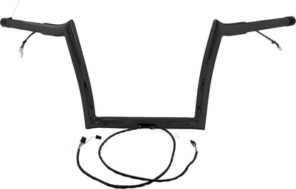 12" OEM Monkey Bar Pre Wired Satin Black `15 Up Fltr