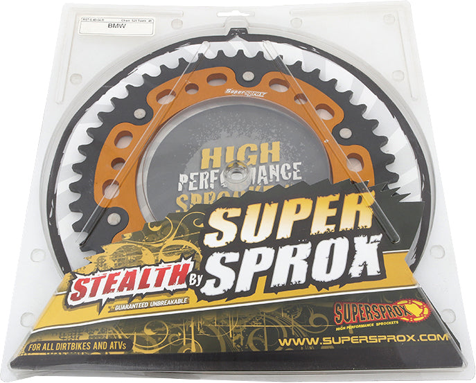 Rear Stealth Sprocket Alu/Stl 45t 525 Gld Bmw