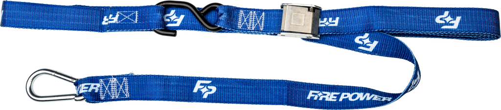 1.5" Tie Down Soft Tye Blue 2/Pk
