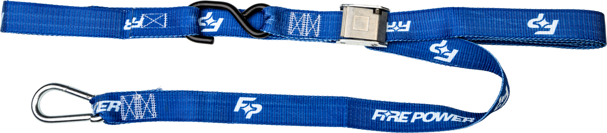 1.5" Tie Down Soft Tye Blue 2/Pk