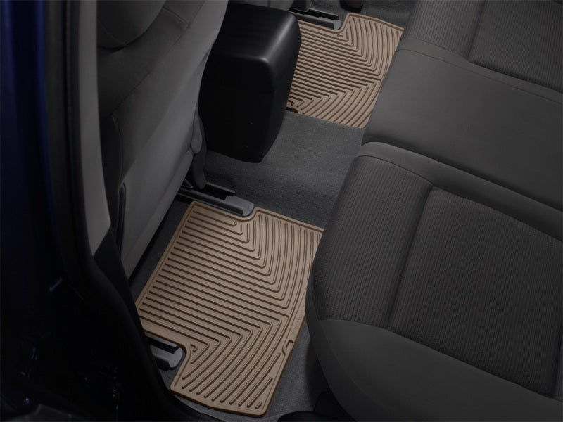 WeatherTech 77-88 Porsche 924 Front and Rear Rubber Mats - Tan