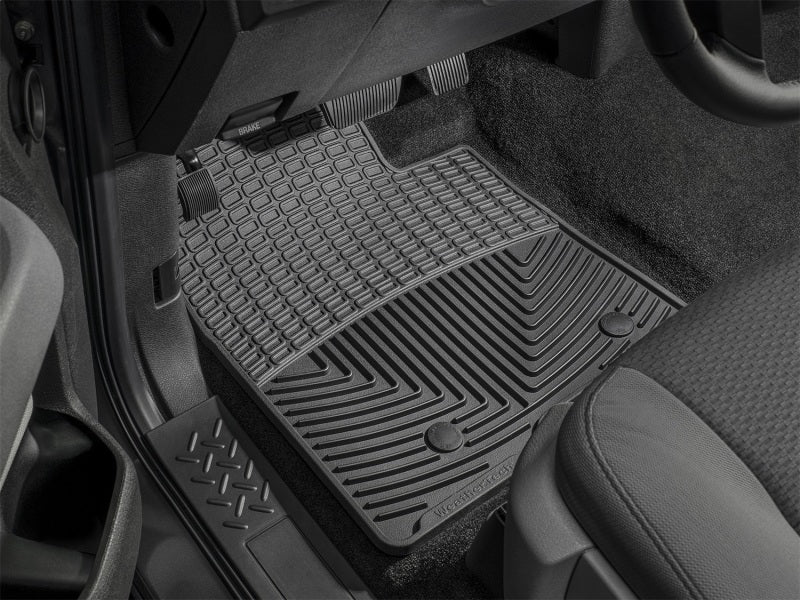 WeatherTech 02-04 Oldsmobile Bravada Front and Rear Rubber Mats - Black