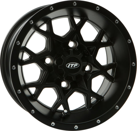 Hurricane 14x7 4/110 2+5 Black