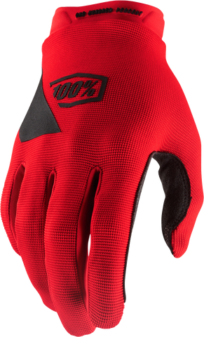 Ridecamp Youth Gloves Red Xl