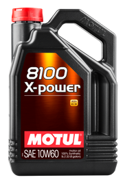 Motul 5L Synthetic Engine Oil 8100 10W60 X-Power - Case of 4