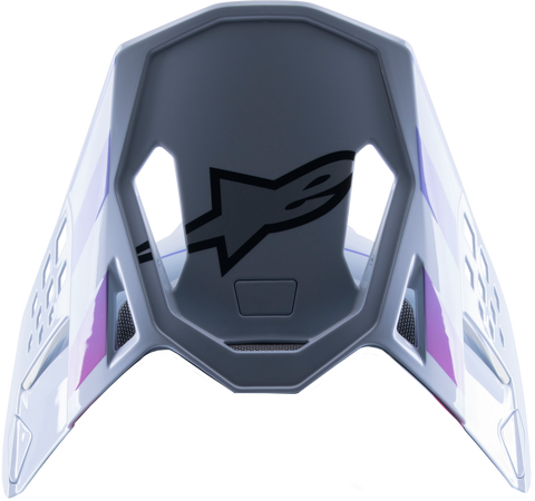 S M10 Le Daytona 23 Visor Grey/Orange Fluo/Rhodamine Os