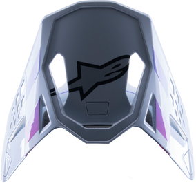 S M10 Le Daytona 23 Visor Grey/Orange Fluo/Rhodamine Os