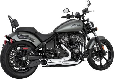 Shorty 2 1 4.5" Combat End Cap Indian Chief Ch/Bk