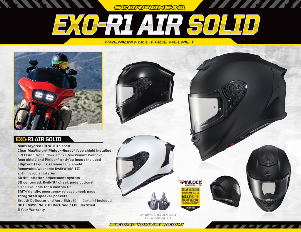 Silent Seller R1 Air Helmet 8.5 X 11 (20 Ct.)